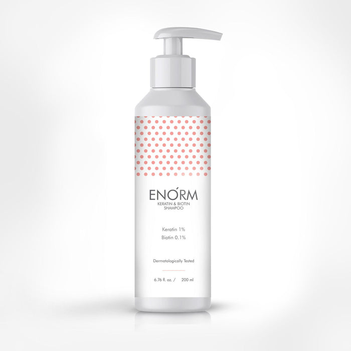 Enorm Keratin + Biotin Shampoo 200ml