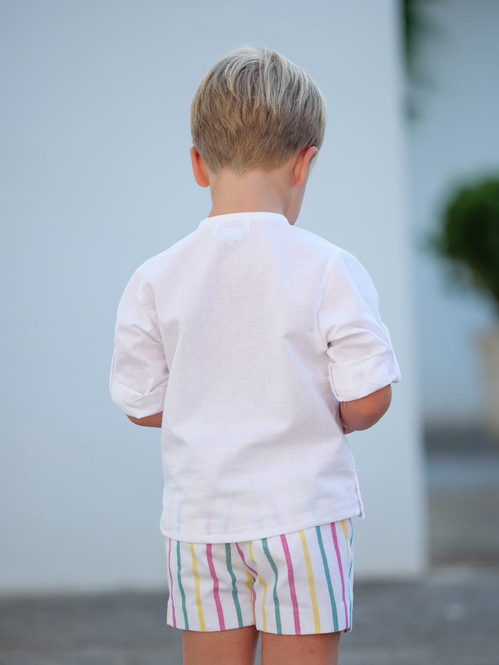 Ernie Boy Pink/Green 2-piece Set