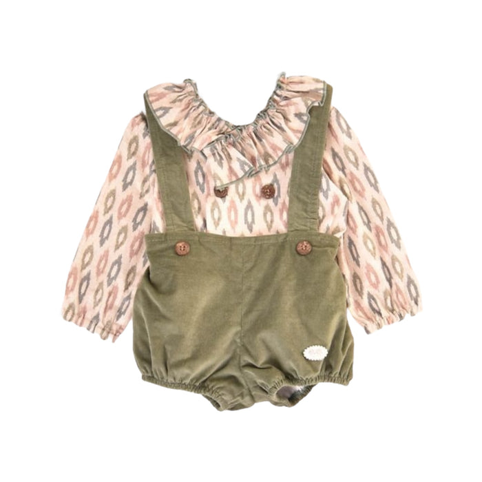 Ethnic Boy 2-pc Romper