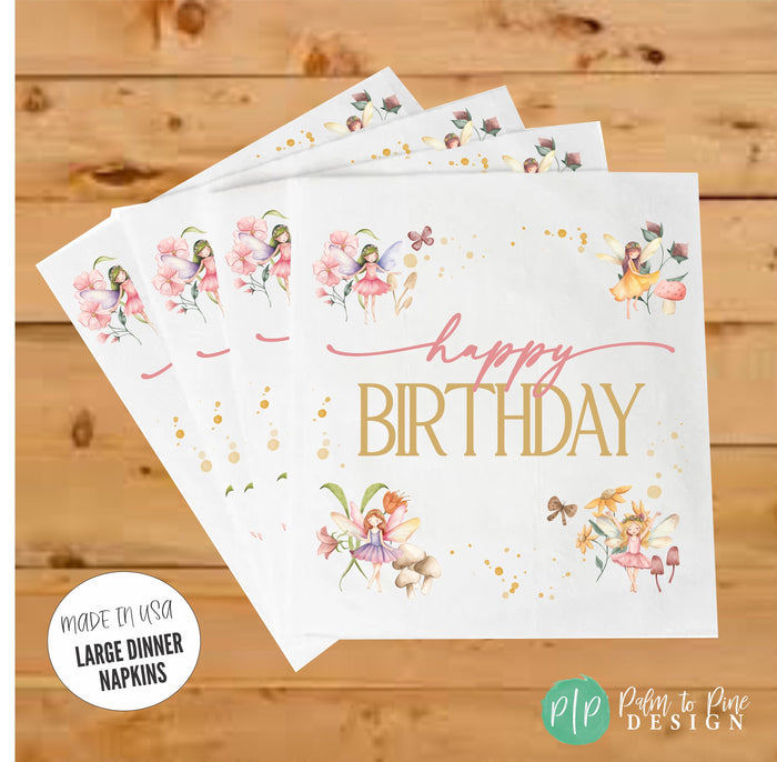 Fairy Party Napkins