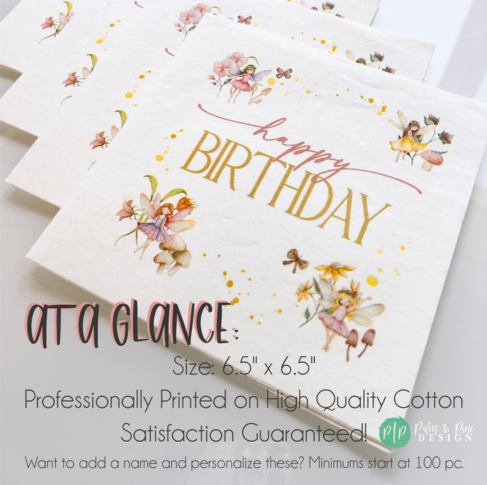 Fairy Party Napkins