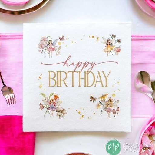 Fairy Party Napkins
