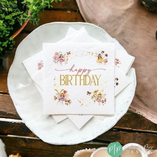 Fairy Party Napkins