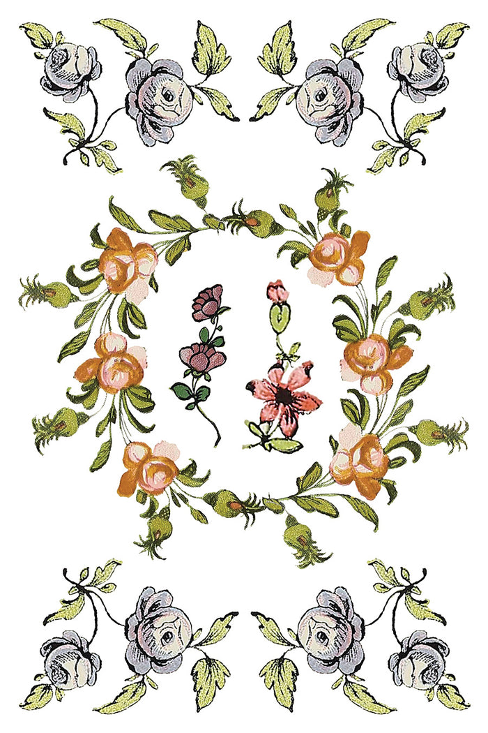 Fairytale Florals IOD TRANSFER  PAD