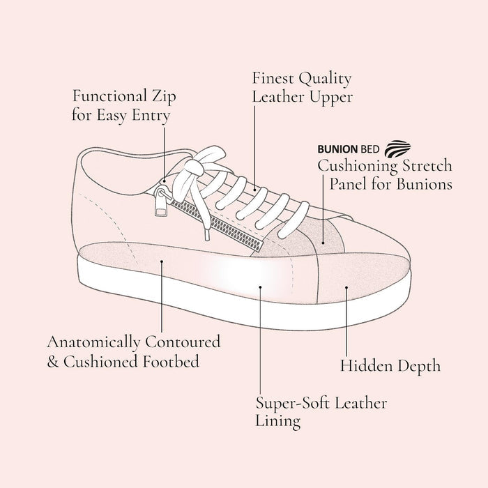Feather: Pale Blue Leather Shoes Sole Bliss