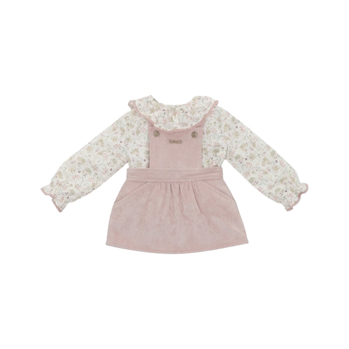 Fernanda Pink Romper Girl 2-piece set