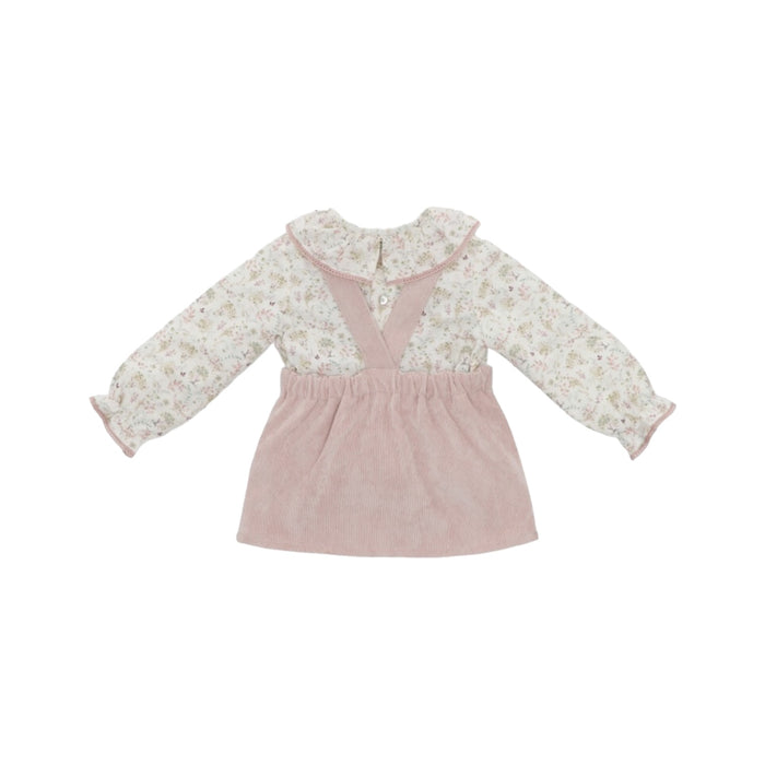 Fernanda Pink Romper Girl 2-piece set