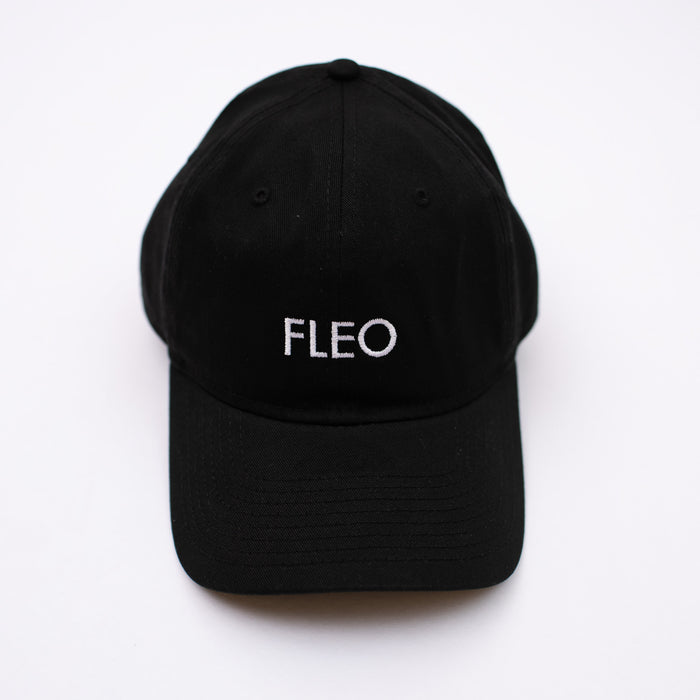 Black FLEO Dad Hat - 1