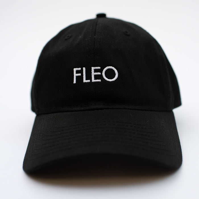 Black FLEO Dad Hat - 3