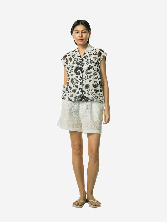 "Flora" - Padma Sleeveless Shirt