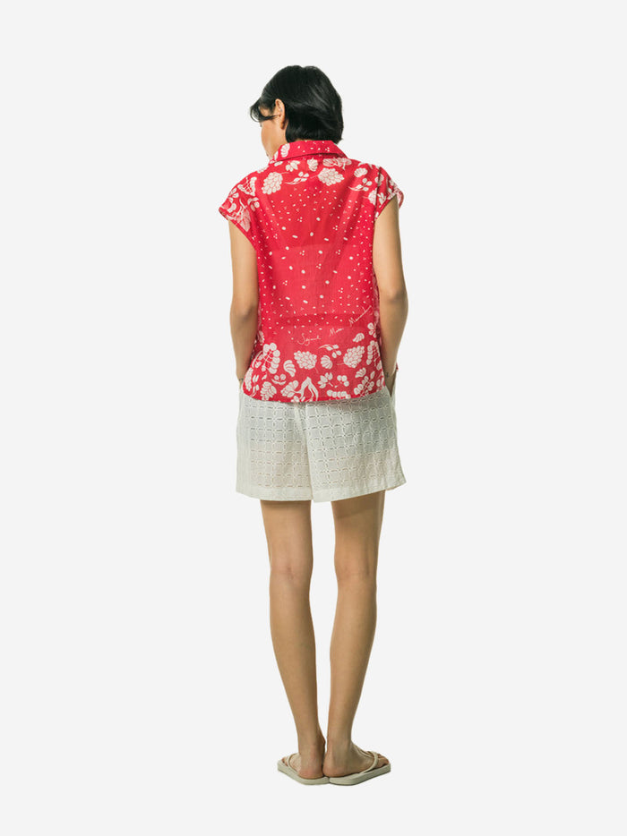"Flora" - Padma Sleeveless Shirt