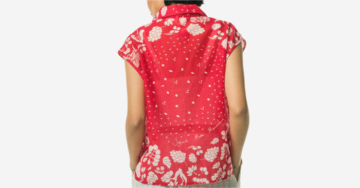 "Flora" - Padma Sleeveless Shirt
