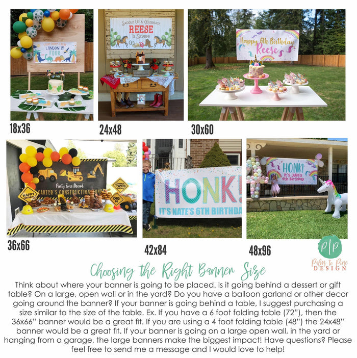 Flower Child 70s Groovy Birthday Banner