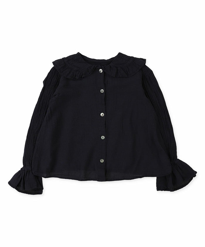 Fluffy Collar Blouse