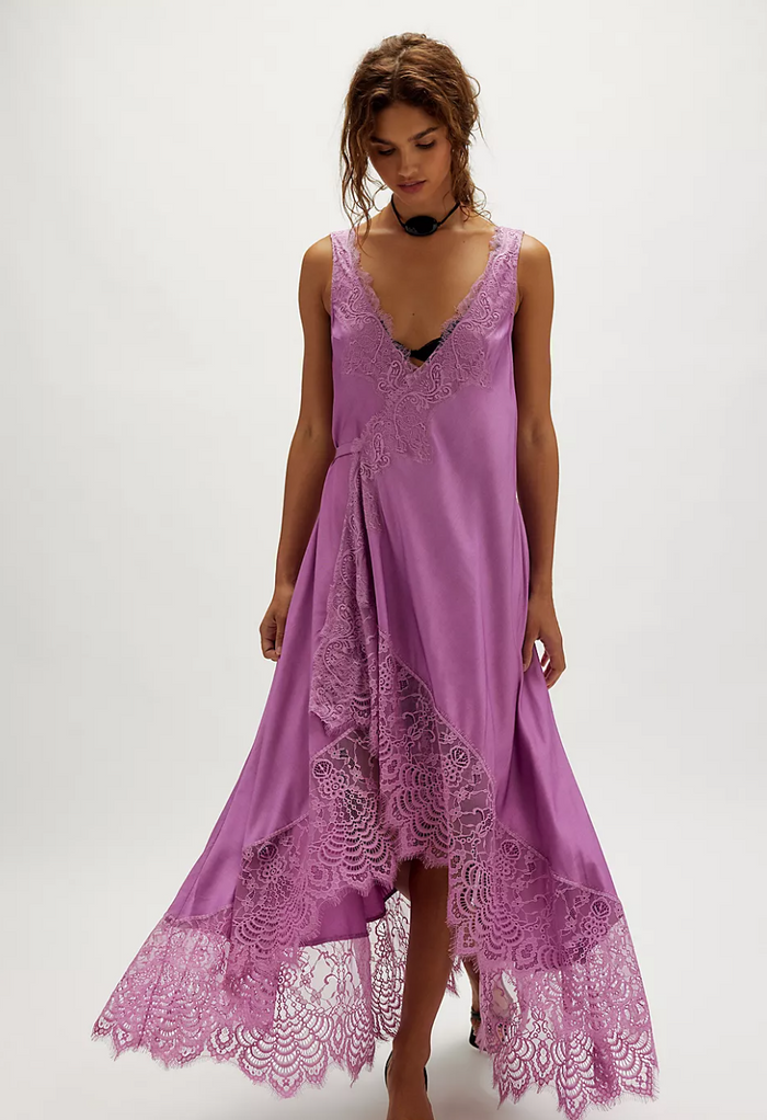 Free People Nigel Preston Soho Wrap Midi Dress