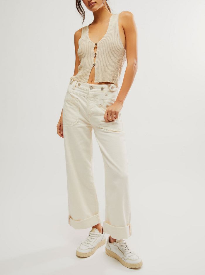Free People Palmer Cuffed Jean