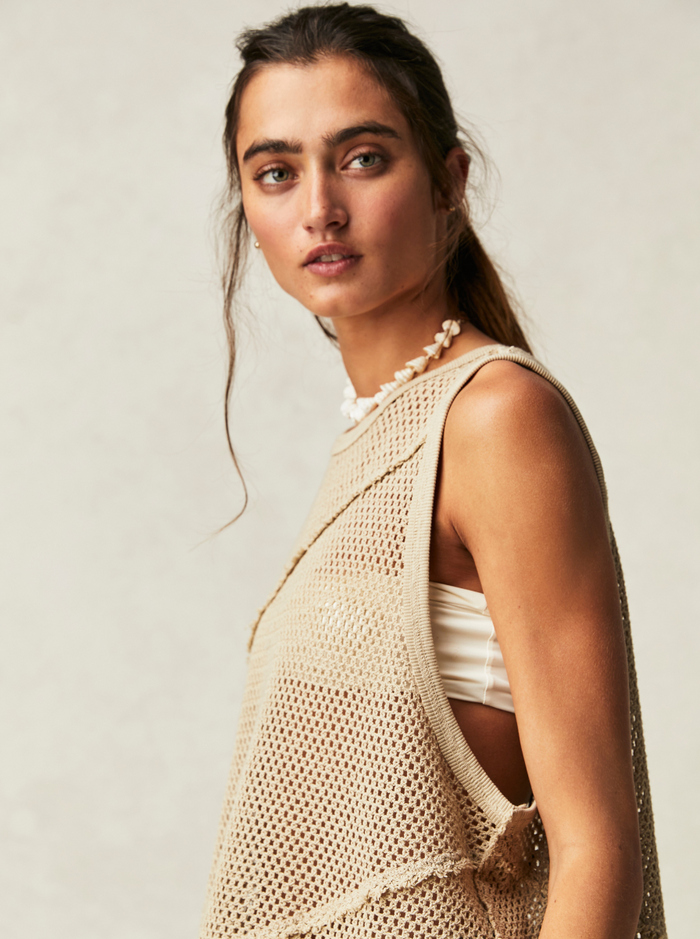 Free People Shoreside Muscle Tank