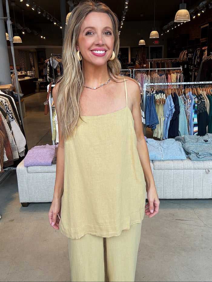 Free People Sightseer Linen Set
