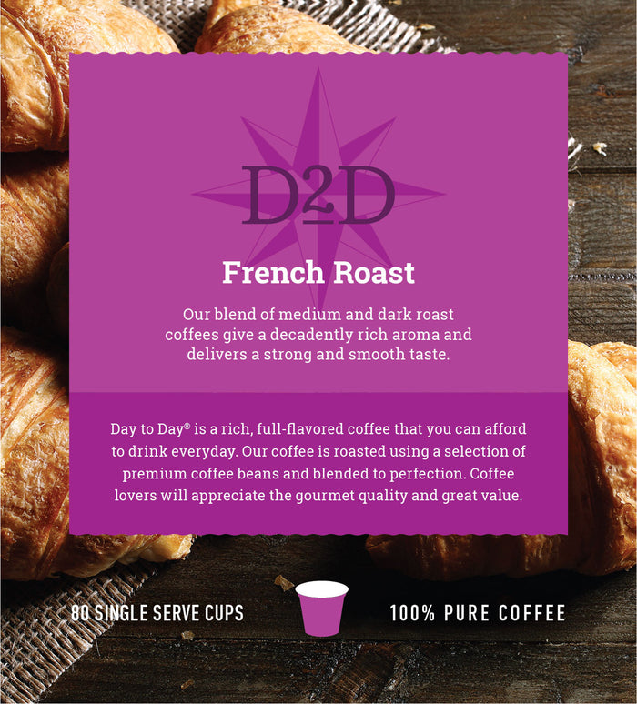 French Roast Single Serve Coffee Pods