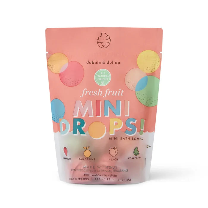 Fresh Fruit Mini Bath Bombs
