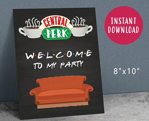 FRIENDS TV Party Bundle - For Birthday