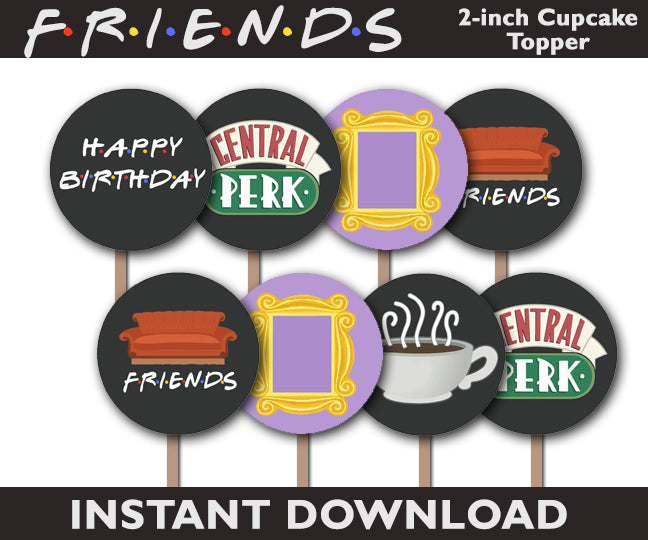 FRIENDS TV Party Bundle - For Birthday