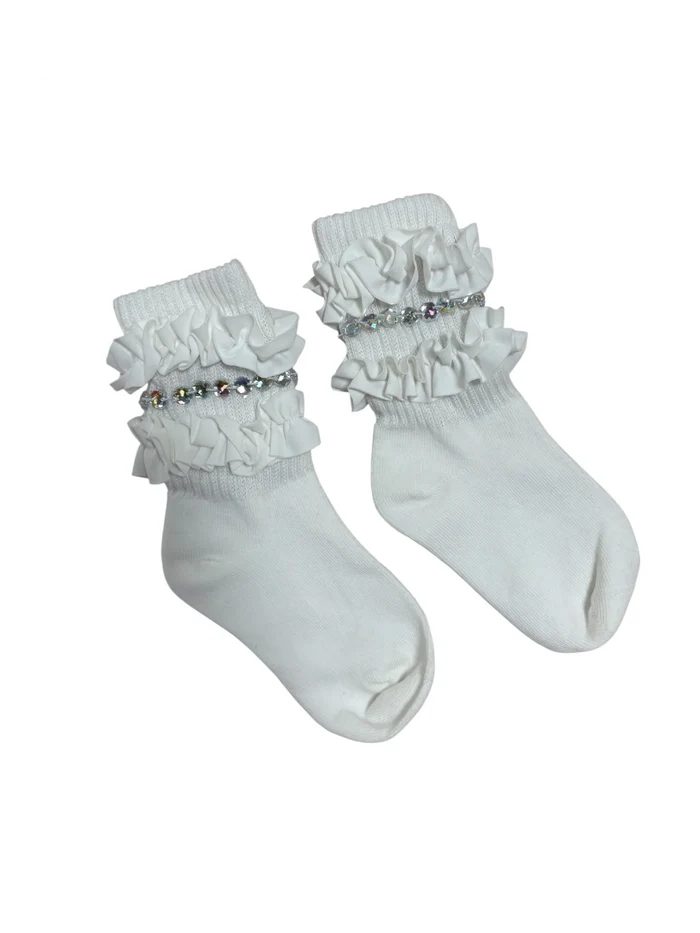 Frilly Varsity Socks