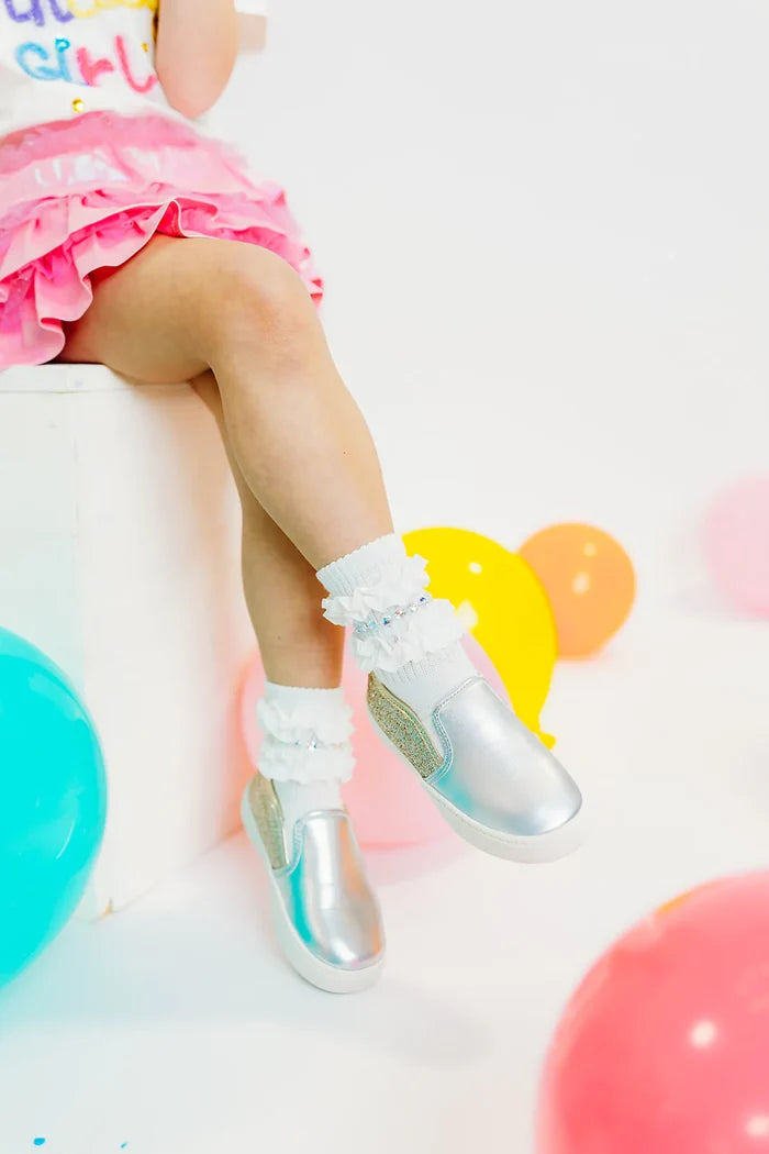 Frilly Varsity Socks