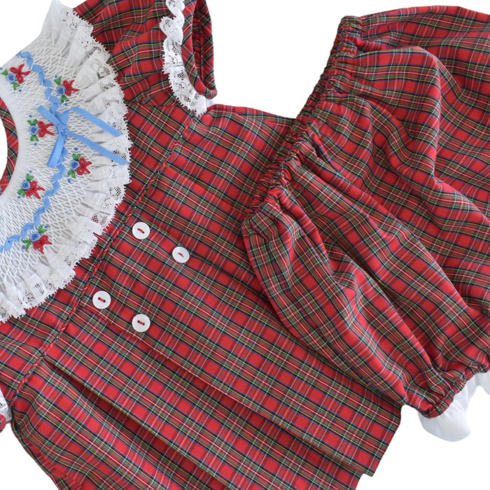 Frosted Tartan Girl 2-piece set