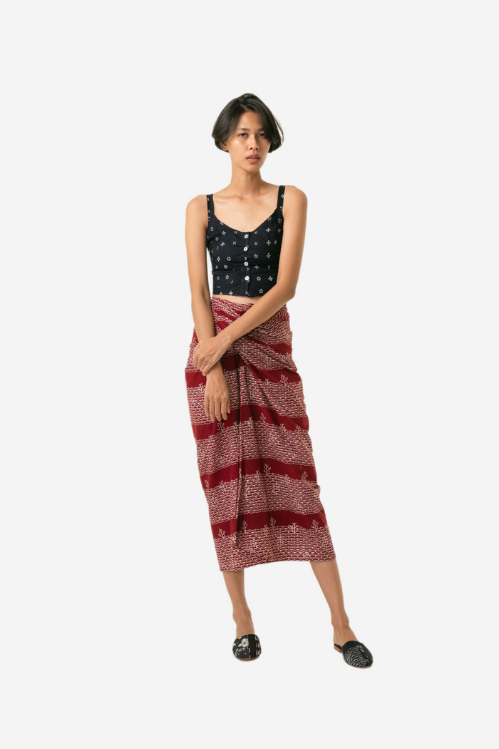 "Garam Laut" - Wrap Skirt