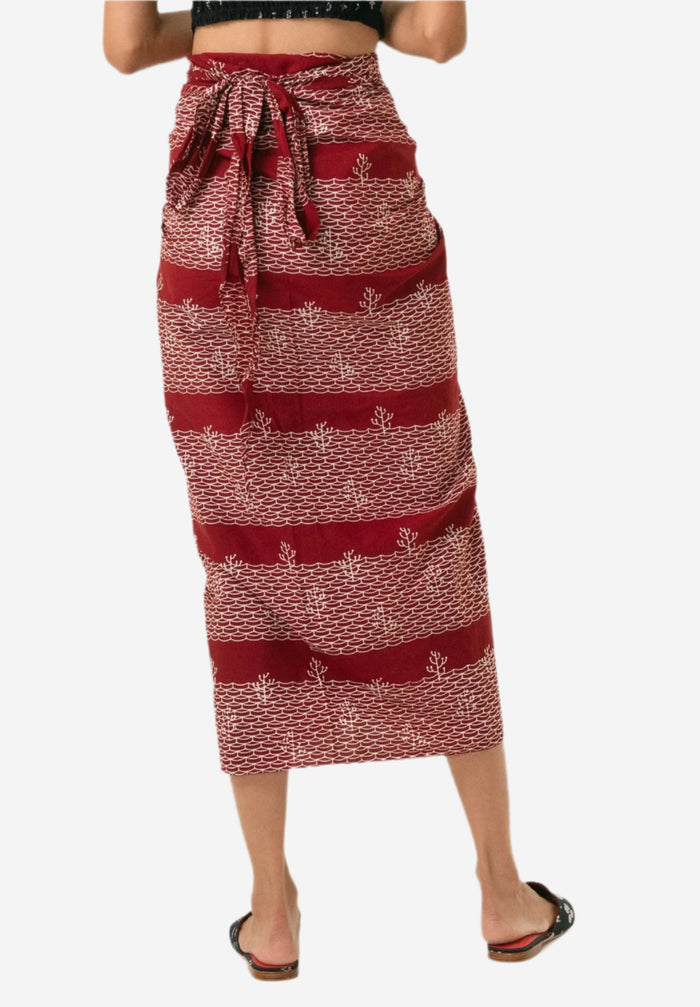 "Garam Laut" - Wrap Skirt