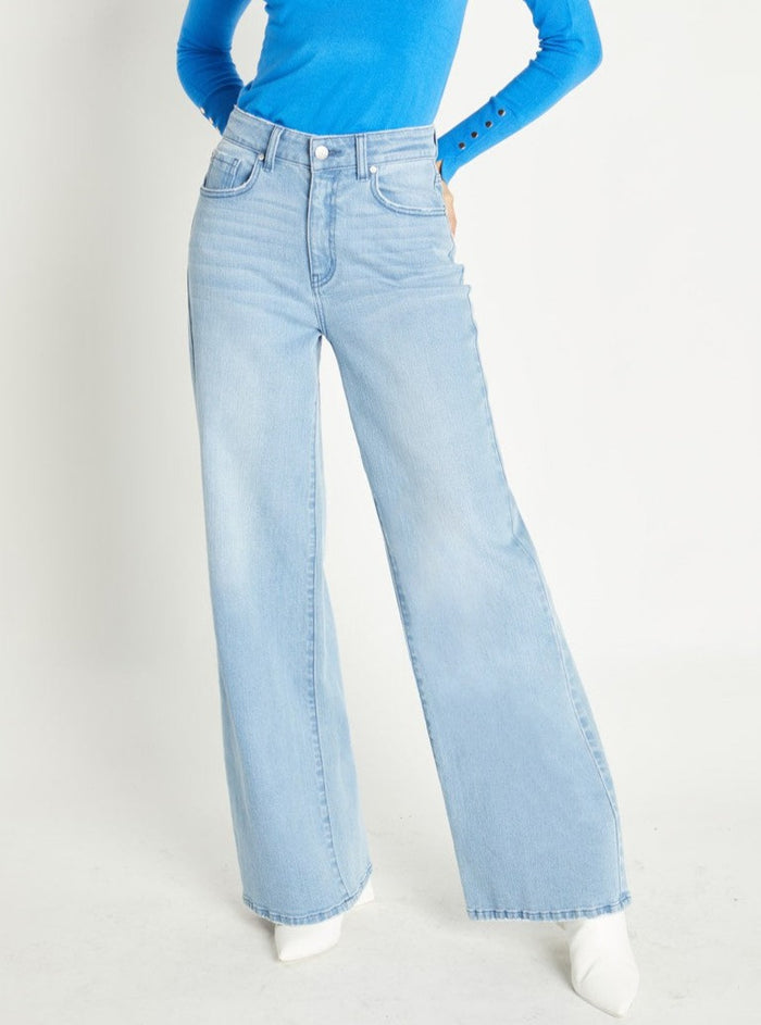 Generational Style High Rise Wide Leg Jeans