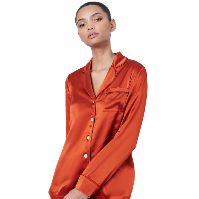 Ginia Fine Finishes Pyjama Rust
