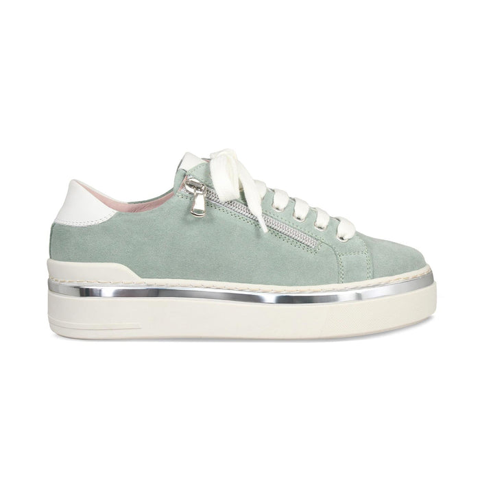 Glee: Sage Green Suede Shoes Sole Bliss
