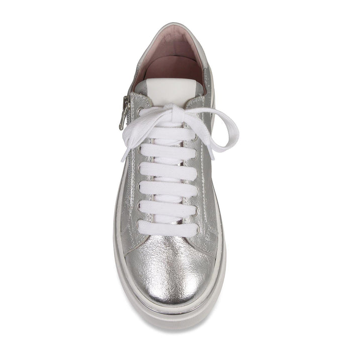 Glee: Silver Leather Shoes Sole Bliss