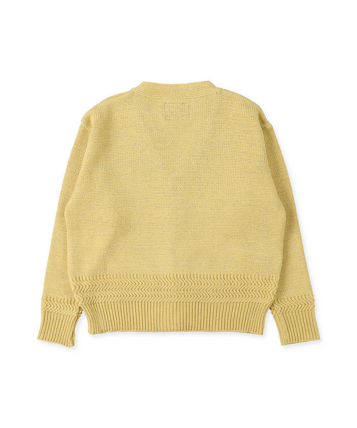 Glitter Letterd Cardigan
