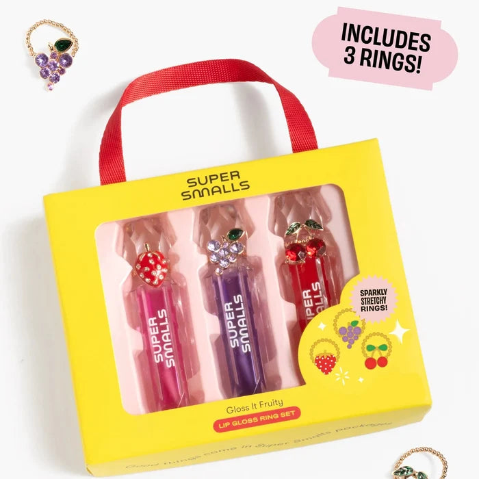 Gloss It Fruity Ring Lipgloss Set