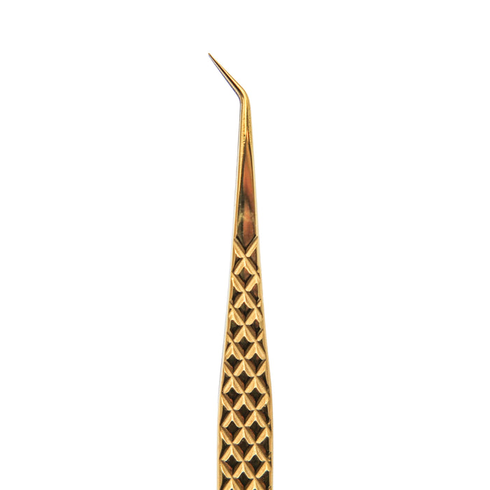 Gold Micro Fiber - MF7 - Xtra Long Skinny Tweezers