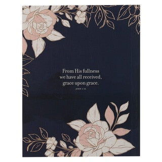 Grace for Today Navy Blue Softcover One-Minute Devotion