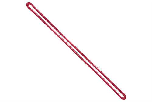 Green 9" Plastic Loop Strap, Qty = 100