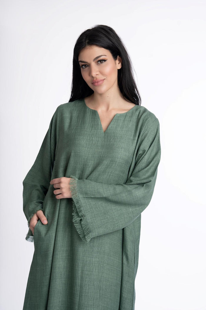 Haifa Linen Kaftan Women