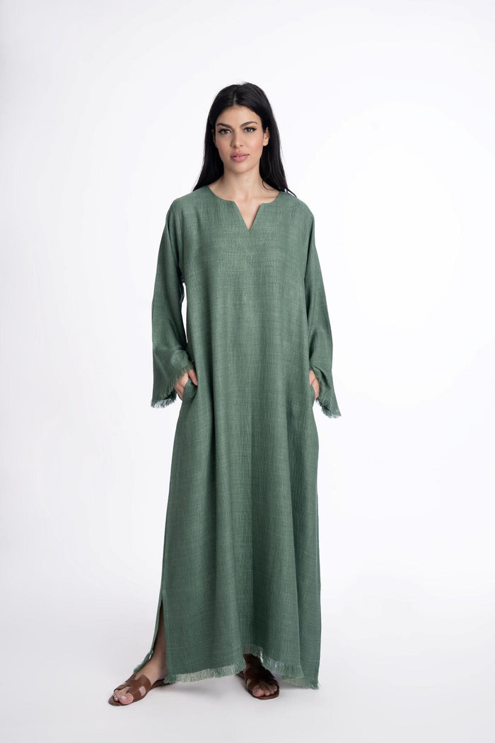 Haifa Linen Kaftan Women