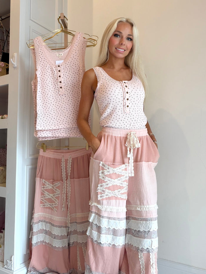 Hannah Patchwork Pants