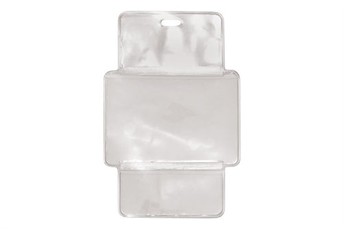 Horizontal 3-Compartment Fold Over Casino Badge Holder - 1840-1560, Qty = 100