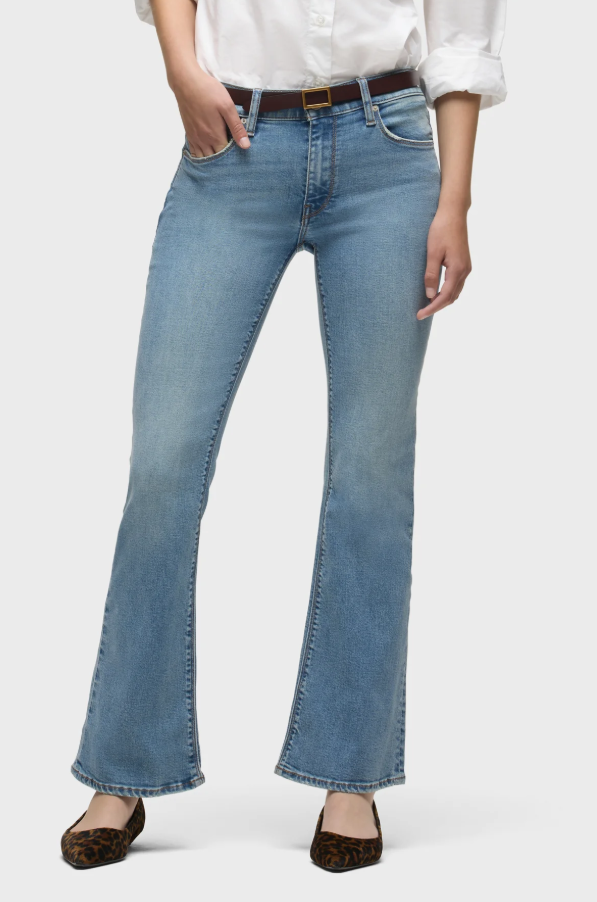 Hudson Nico Mid-Rise Barefoot Bootcut in Ballad