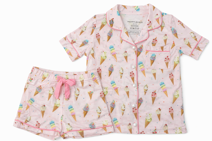 Ice Cream Jersey PJ Set