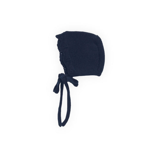 Ignacio Navy Blue Knitted Bonnet