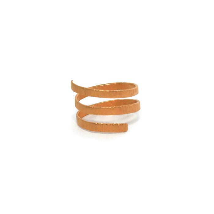 "Infinity" Ring in 24k gold plate