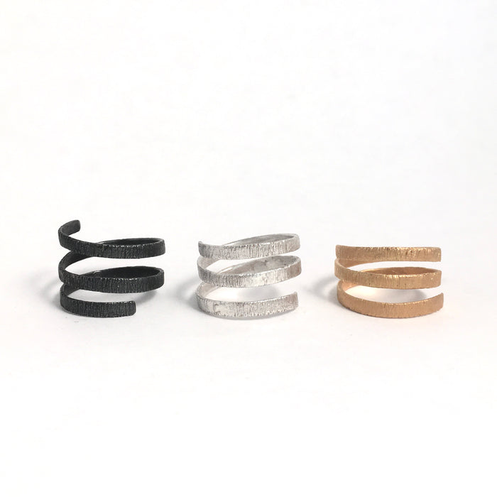 Infinity Ring in Silver or Gold