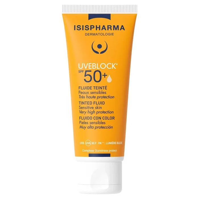 Isispharma UVE Block Invisible Fluid Sunscreen SPF 50+ PA++++, 40ml